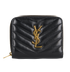 Saint Laurent Cassandre Compact Zipped Wallet, front view